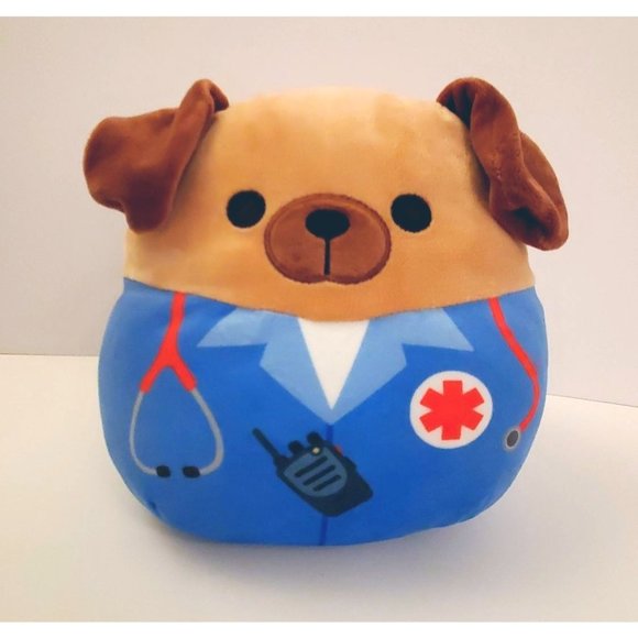 Kelly Toys Other - Squishmallow 9" Darryl the Dog EMT First Responder Plush EUC